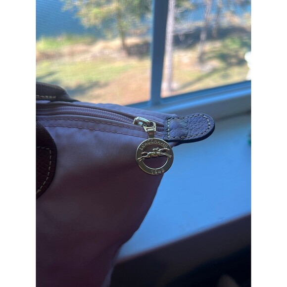 Longchamp Le Pliage Original Handbag Type S - Light Pink - Made in France - Picture 11 of 12